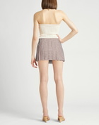 Jucca Womens Mini skirt Ivory