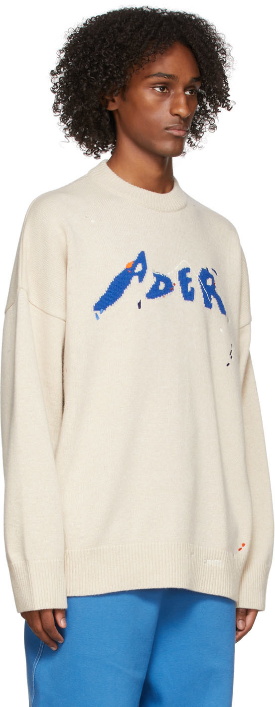 ADER error Beige Admore Crewneck ADER error