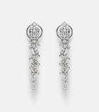 Yeprem 18kt white gold (750/1000) earrings with diamonds