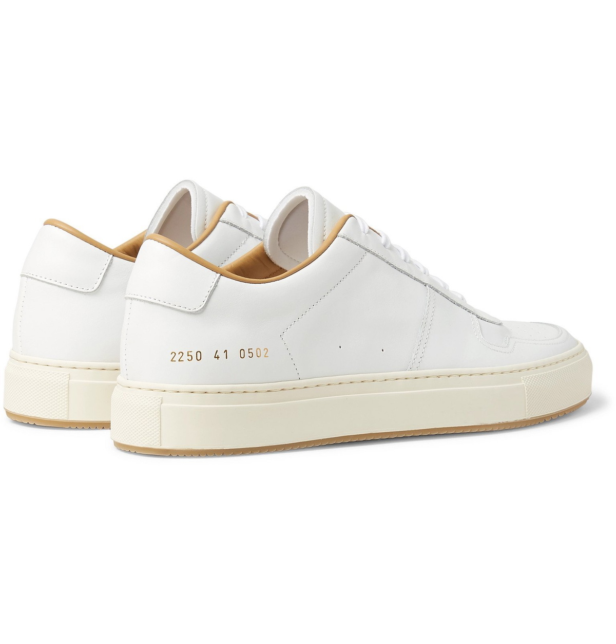 Common Projects - BBall 88 Leather Sneakers - White Common Projects