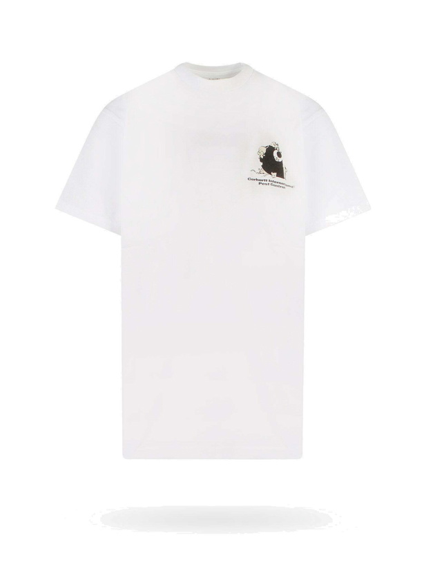 Photo: Carhartt Wip T Shirt White   Mens