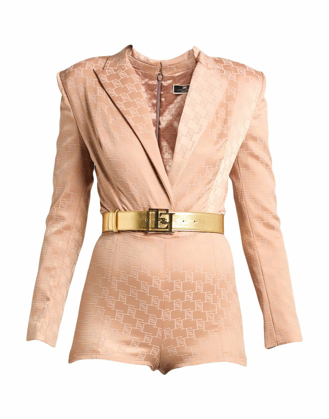 Photo: Elisabetta Franchi Womens Playsuit in Blush