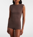 Mugler Jersey bodysuit