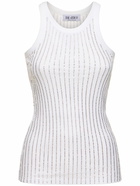 THE ATTICO Embellished Tank Top