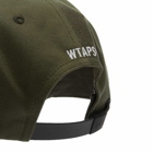 WTAPS Men's T-6L 03 Crossbones Twill Cap in Olive Drab