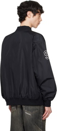 Neighborhood Black Baseball Bomber Jacket