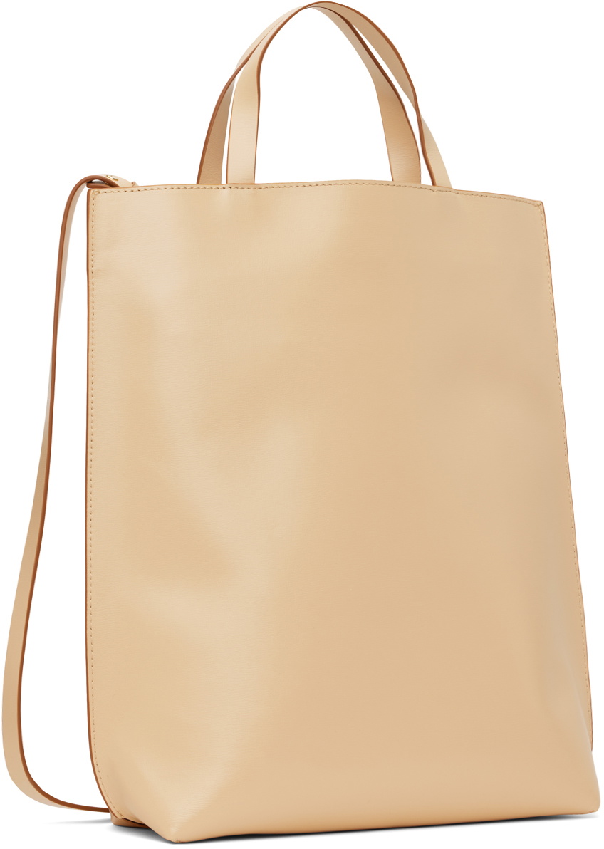 GANNI Beige Medium Tote