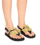 Cecilie Bahnsen - x Suicoke Kat embellished sandals