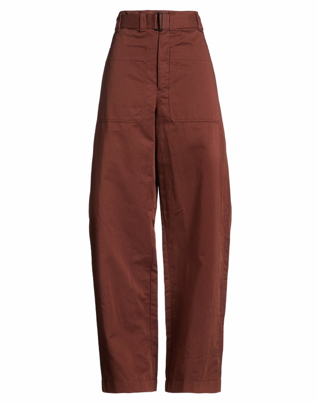 Photo: Lemaire Womens Pants Chocolate in Brown