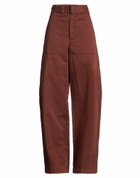 Lemaire Womens Pants Chocolate in Brown