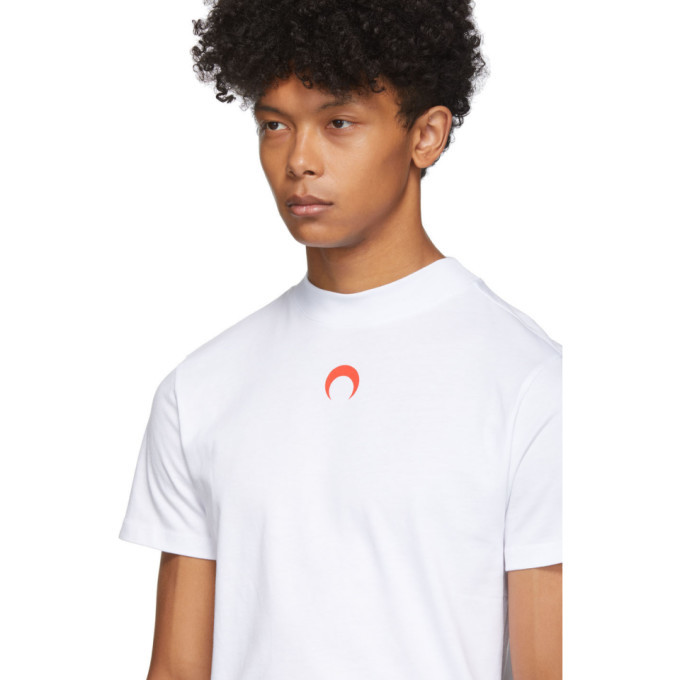 Marine Serre White Moon T-Shirt Marine Serre