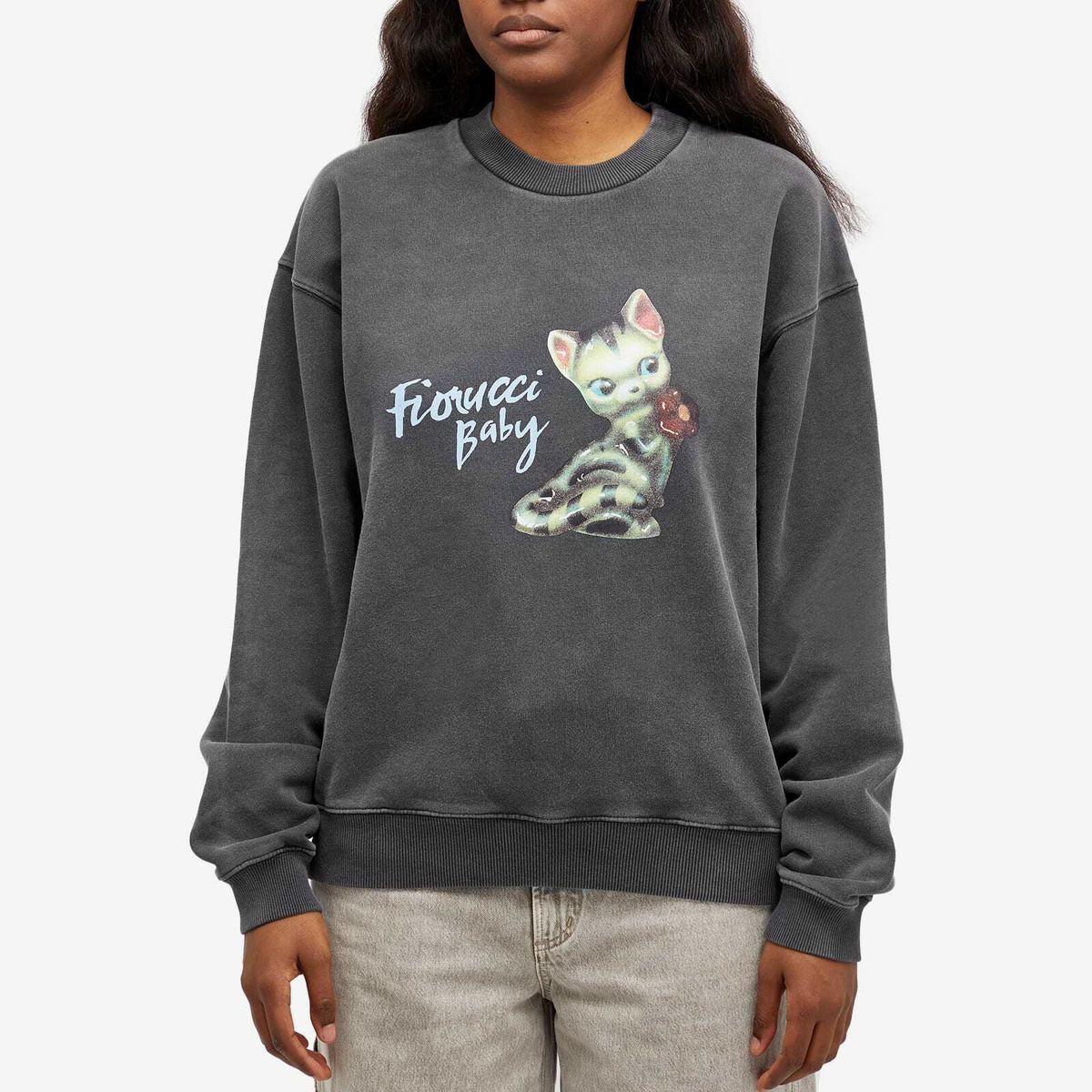 Fiorucci Women's Baby Sweat in Black