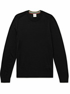 Paul Smith - Slim-Fit Merino Wool Sweater - Black