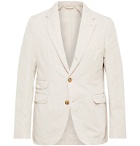 MAN 1924 - Kennedy Unstructured Linen and Cotton-Blend Suit Jacket - Neutrals