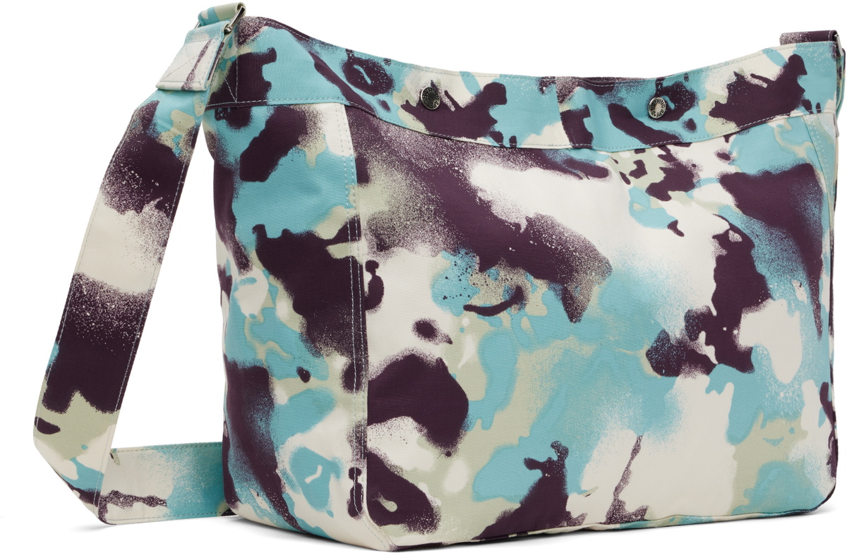 BAPE Multicolor Map Camo Bag