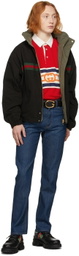 Gucci Reversible Black & Khaki GG Jacket