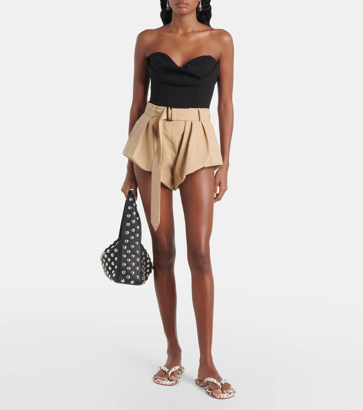 Christian Louboutin Super Loubi printed thong sandals