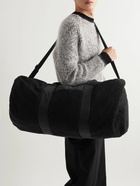 Barena - Carnera Canvas-Trimmed Faux Shearling Duffle Bag