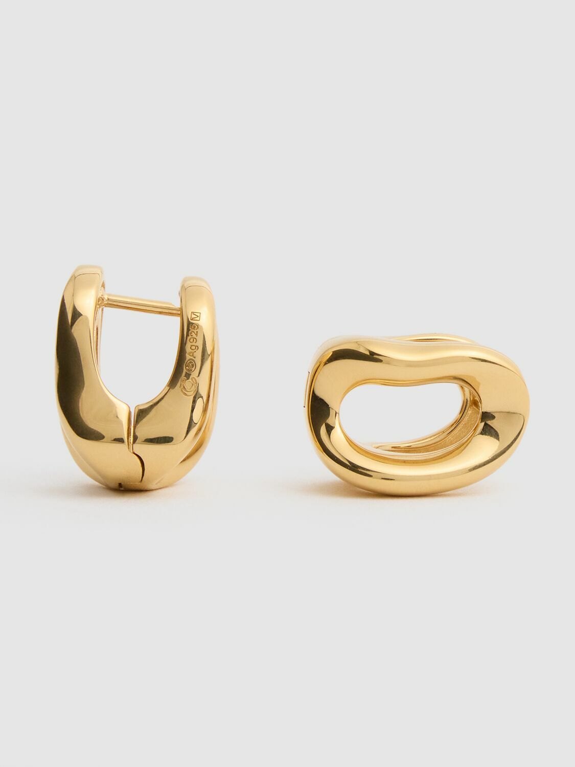 CHARLOTTE CHESNAIS Creoles Shima Drop Earrings