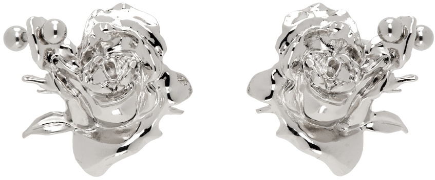 Photo: Justine Clenquet Silver Juliet Earrings