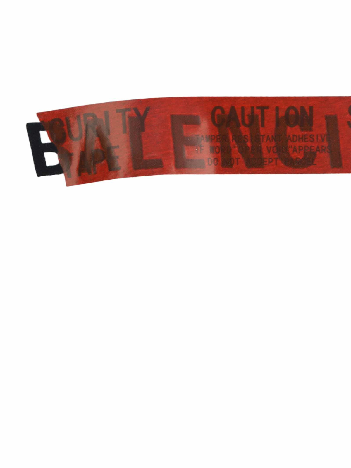 T-shirt With Taped Balenciaga Back Motif Balenciaga