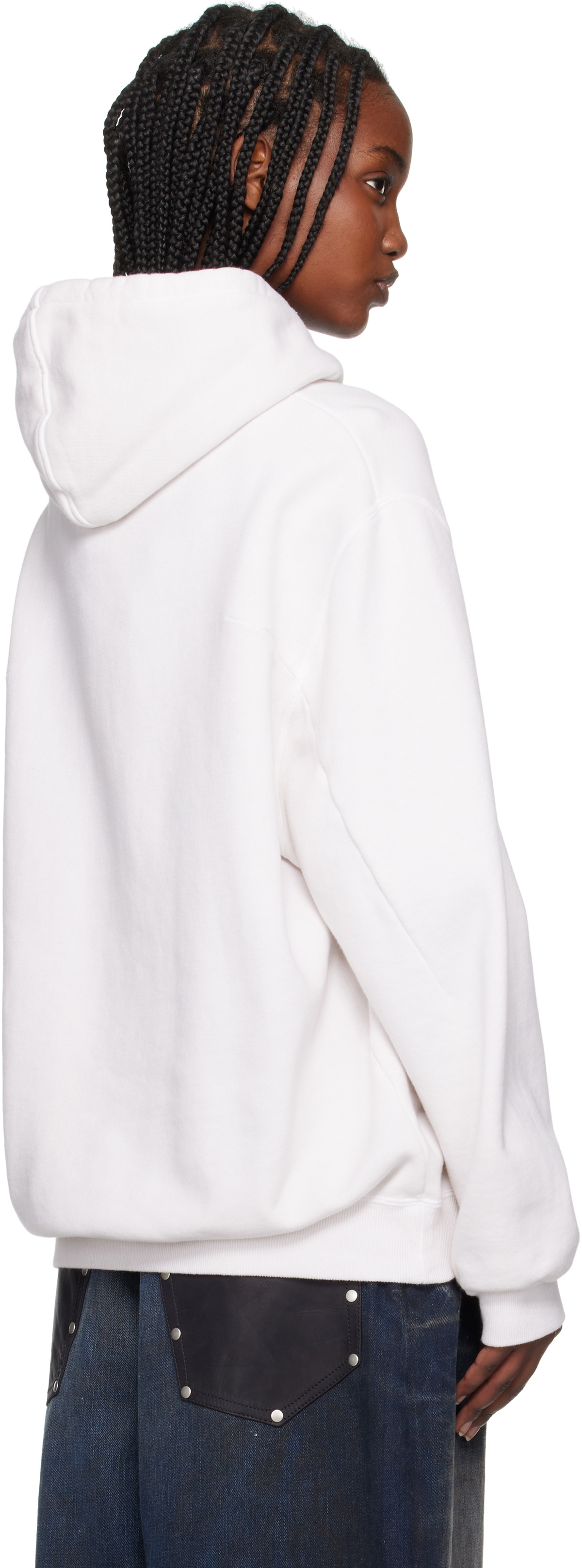 doublet Off-White Anime Print Hoodie