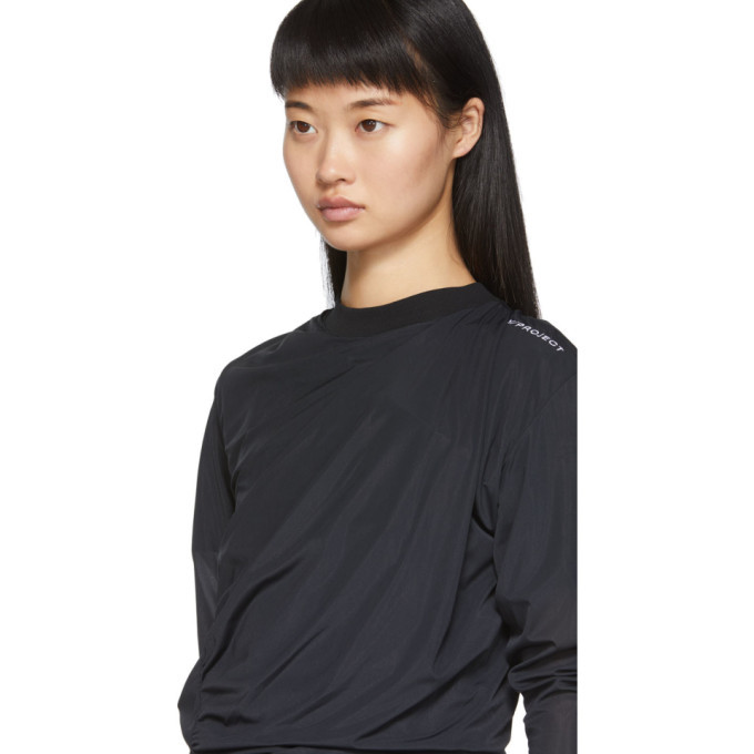 Y/Project SSENSE Exclusive Black Condom Sweatshirt