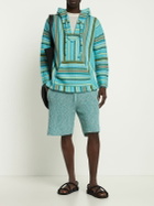 ALANUI Palm Tree Cotton Knit Shorts