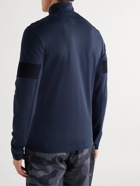 Bogner - Jimmy Colour-Block Stretch-Jersey Half-Zip Base Layer - Blue