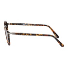 Persol Tortoiseshell and Blue PO3210S Typewriter Edition Sunglasses