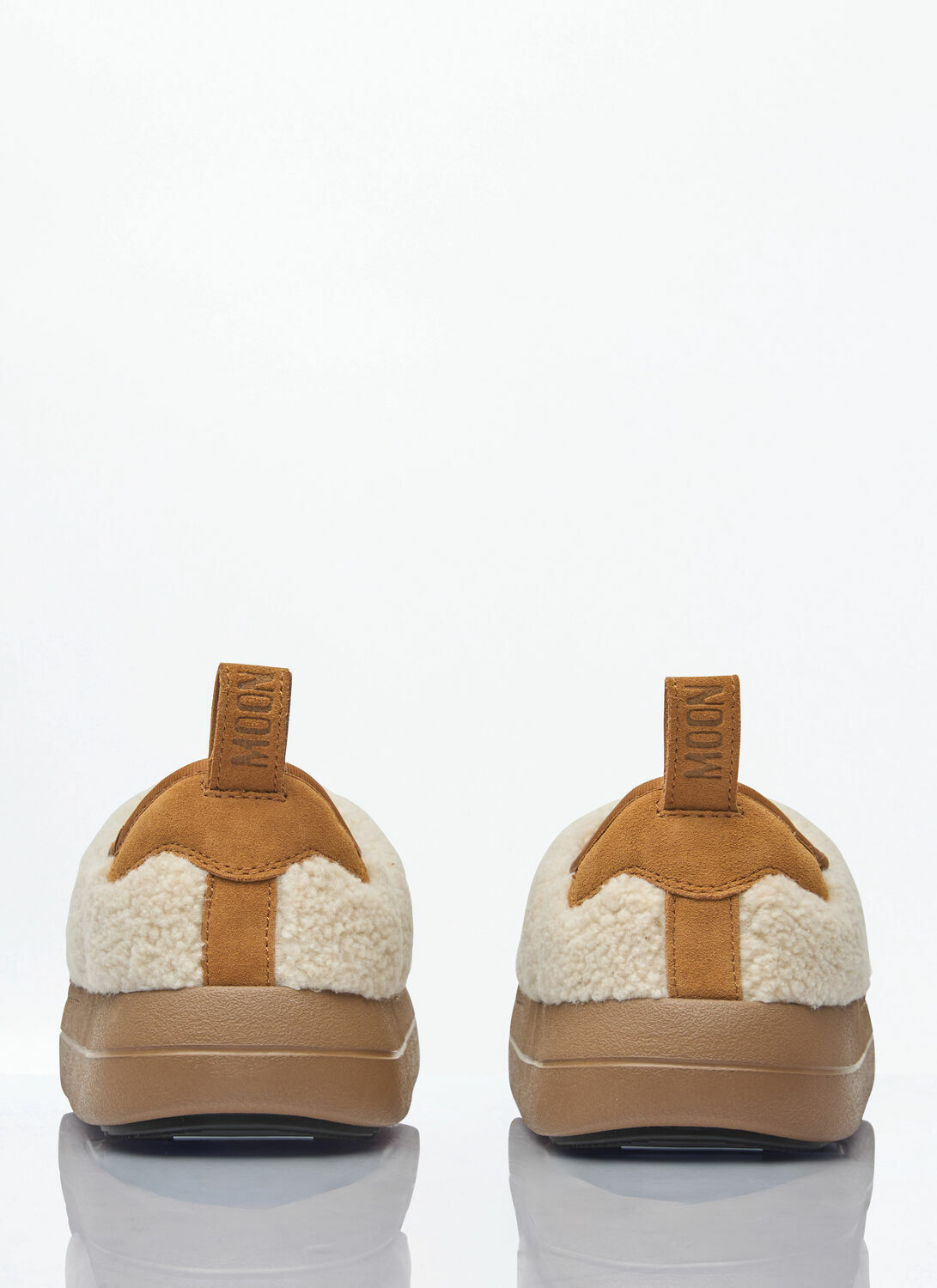 Moon Boot Park Puffer Fleece Slip-On Shoes