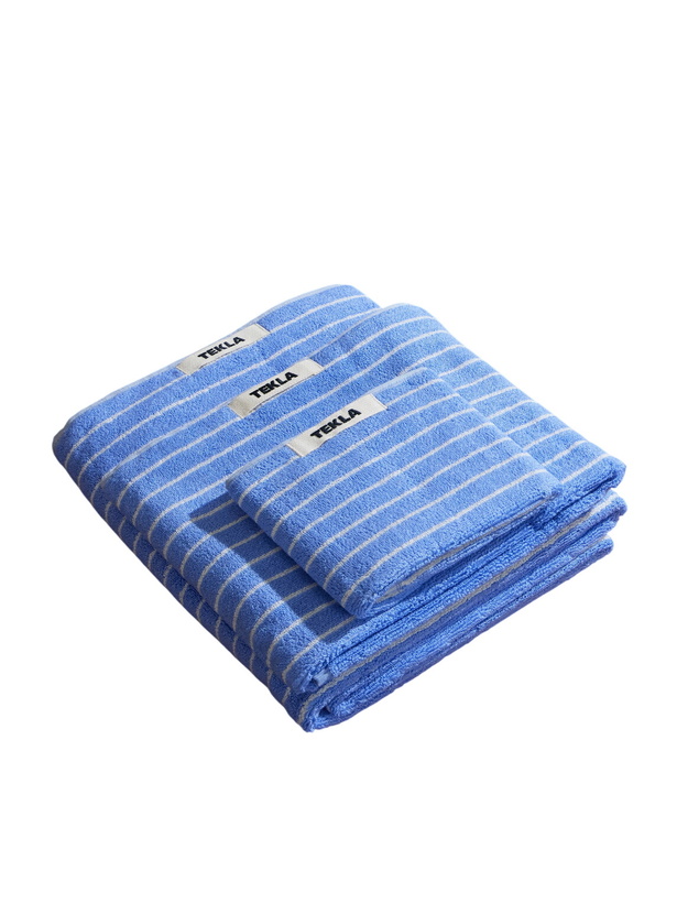 Photo: TEKLA - Striped Organic Cotton Towels