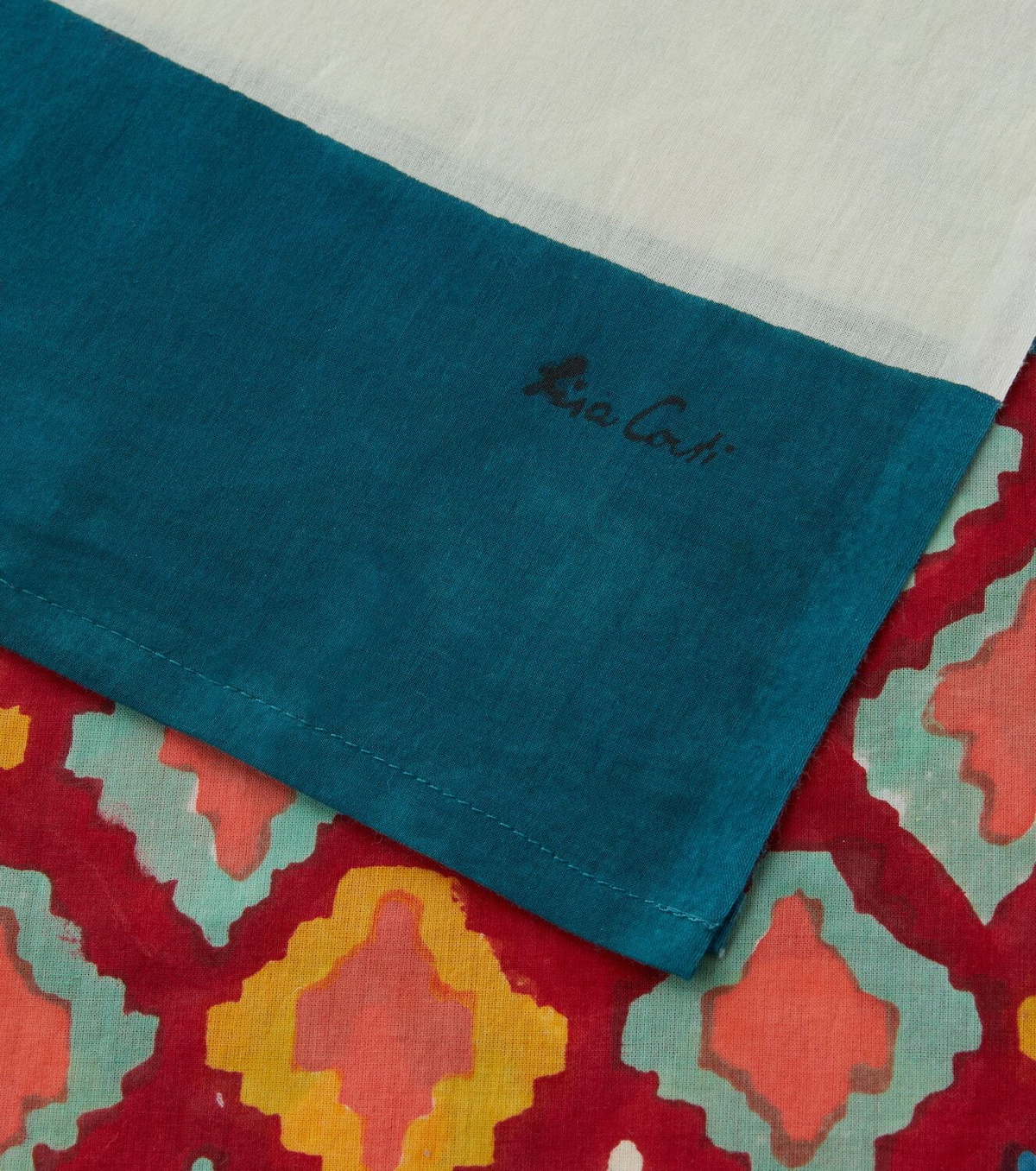 Lisa Corti Lisa Bouquet muslin beach towel