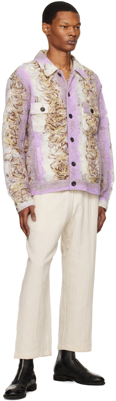 VITELLI Purple Button Shirt