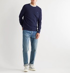 Polo Ralph Lauren - Cotton and Linen-Blend Sweater - Blue