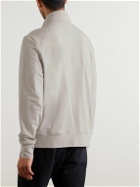 Zimmerli - Stretch Modal and Cotton-Blend Jersey Track Jacket - Gray