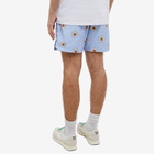 Nike Men's Floral Shorts in Light Marine/White