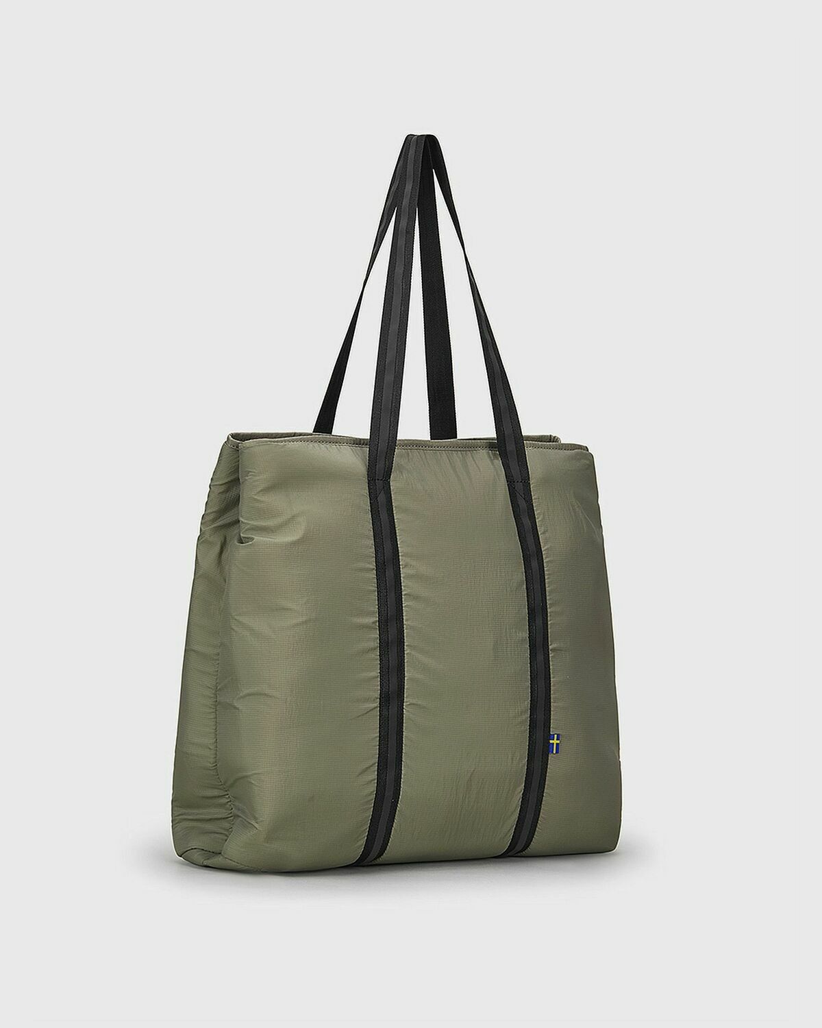 Gaston Luga Lightweight Shopper Green Tote & Shopping Bags