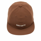 Satisfy Men's PeaceShell Running Cap in Brown 