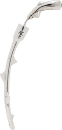 Alan Crocetti Silver Stem of Thorns Single Earring