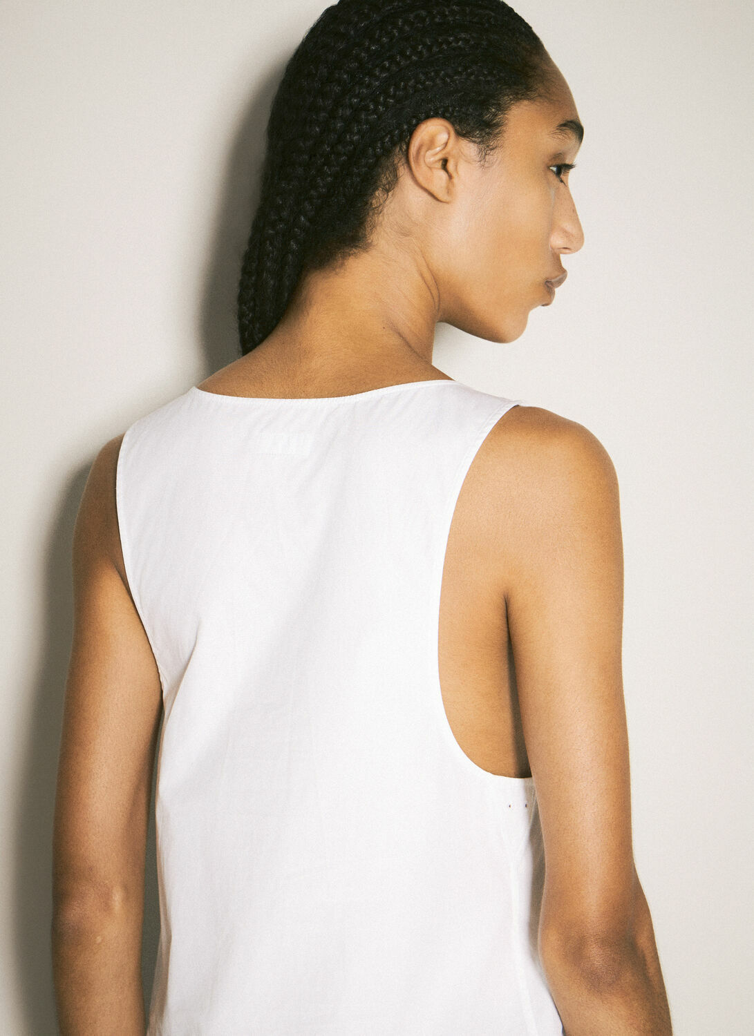 Saint Laurent Henley Tank Top