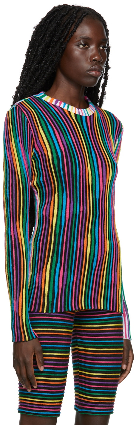 Andrej Gronau SSENSE Exclusive Multicolor Merino Wool Long Sleeve T-Shirt