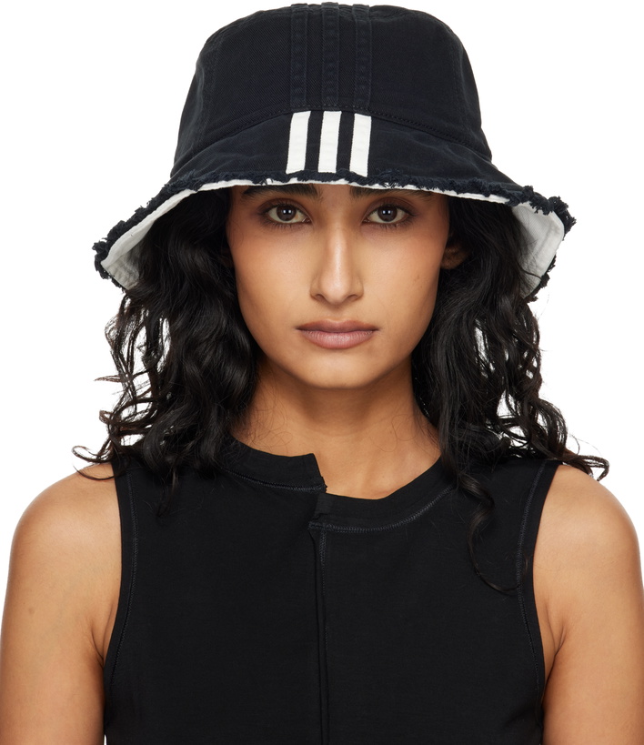 Photo: Y-3 Black Stripes Bucket Hat