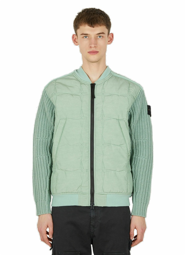 Photo: Compass Patch Bomber Jacket in Green