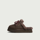 UGG Women's Disquette Heritage Slipper in Burnt Cedar