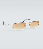 Cartier Eyewear Collection Signature C rectangular sunglasses