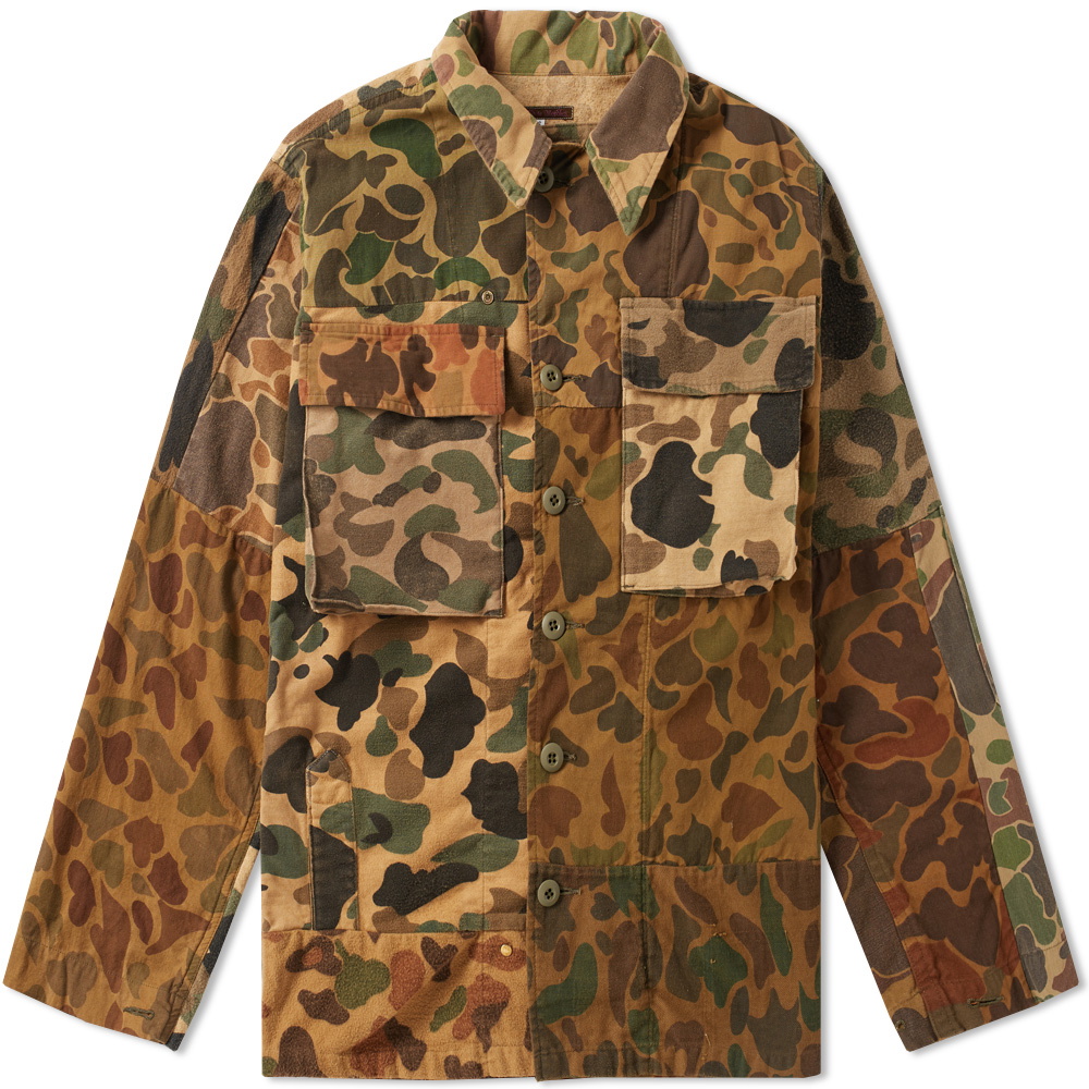 Needles Rebuild Camouflage BDU Shirt Jacket