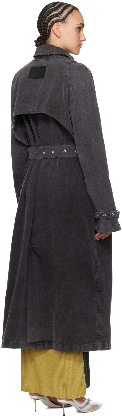 Ottolinger Black Belted Trench coat