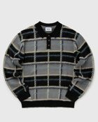 Butter Goods Ivy Button Up Knit Sweater Black - Mens - Pullovers