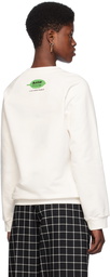 Marni White Wordsearch Sweatshirt